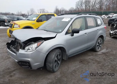 2018 Subaru Forester 2.5I from USA, damaged, VIN JF2SJABC1JH591883